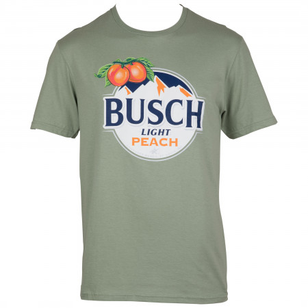 Busch Light Peach Logo Green Colorway T-Shirt